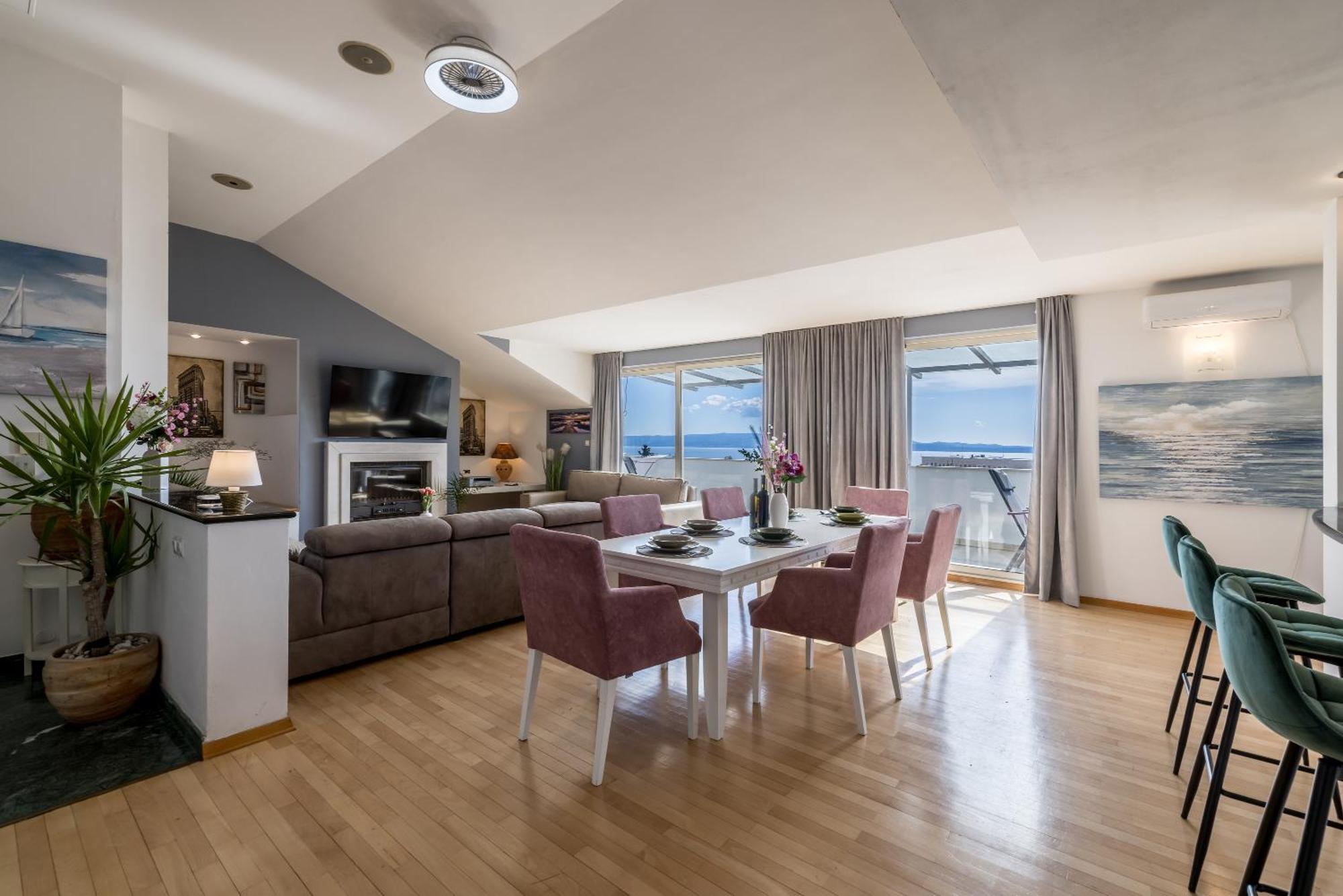 Urban Utopia Penthouse With Private Parking Split Eksteriør bilde