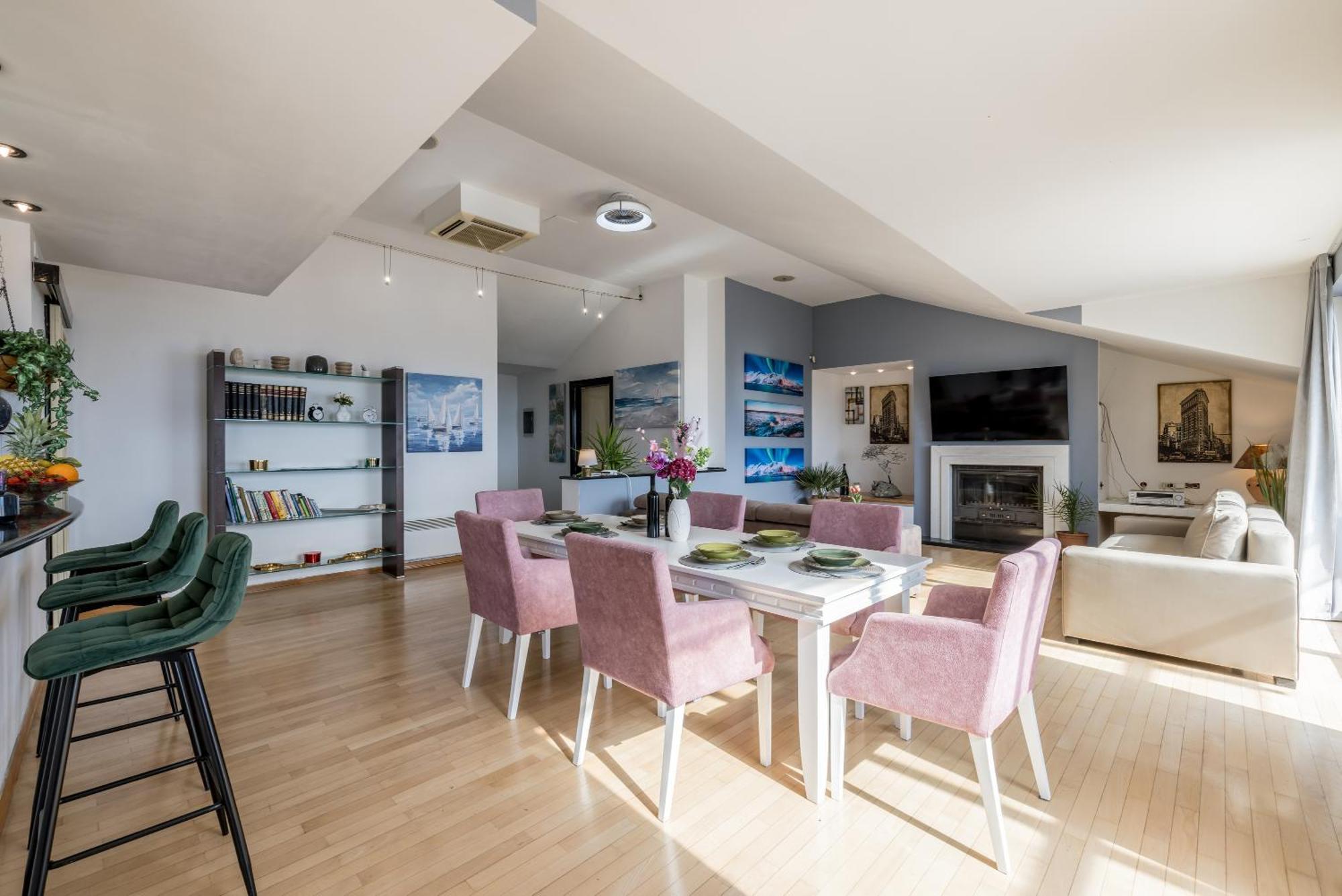 Urban Utopia Penthouse With Private Parking Split Eksteriør bilde